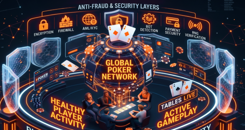 Anti-Fraud, Player Ecology, and Long-Term Network Health in Online Poker
