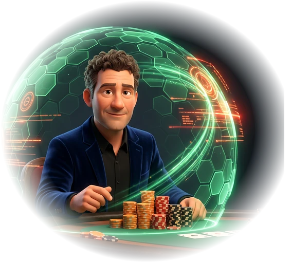 WePlay poker host at a healthy, well-run poker table